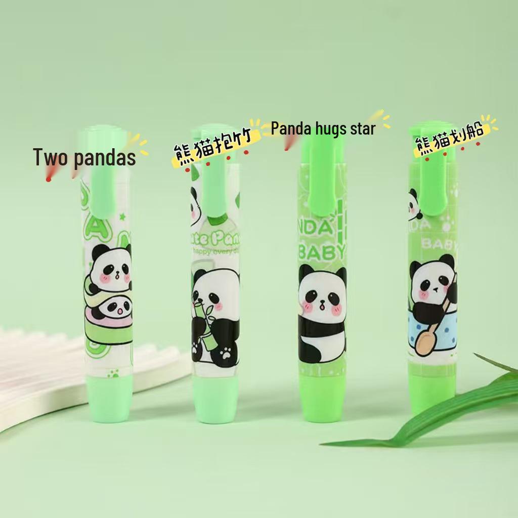 Capybara Push-Button Eraser for Kids - No-Trace, Low-Dust, High-Value Stationery