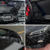 Forged Carbon Vinyl Car Wrap Self-Adhesive Vinyl Wrap Color Change Film DIY Waterproof Auto Interior Stickers Car Accessories
