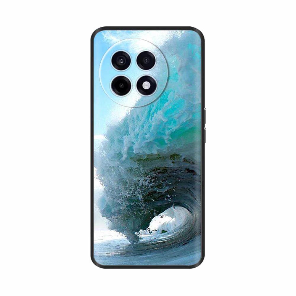 Black Case For OnePlus ACE5 Case Soft Silicone Luxury Painted Phone Cases For OnePlus ACE 5 Pro Back Cover For OnePlus 13R Funda