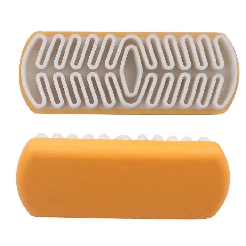 TPR Deerskin Brush Snow Boots Suede Turning Frosted Leather Decontamination Cleaning Brush Leather Shoes Leather Goods Clothes Care Brush