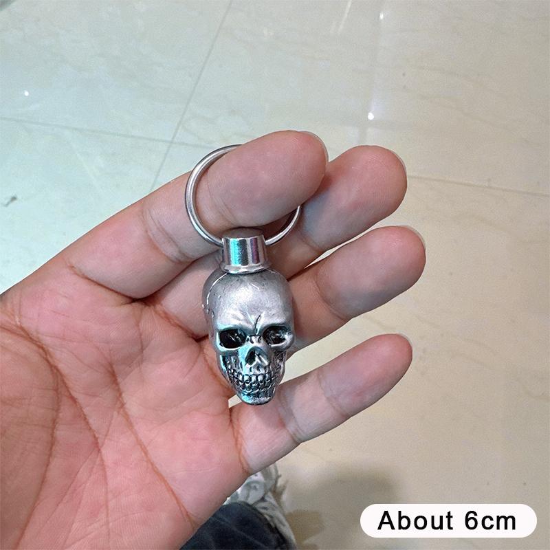 

1 шт. брелок в виде ракеты-бомбы в виде акулы, брелок в виде бутылки с черепом на Хэллоуин, брелки в виде акулы для мужчин (Акула Ракета)