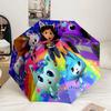Maison de poupée Parapluie Rainbow Friends 8 baleines pour Voyage, camping, Parapluie Léger Portable Quotidien, Essentiel pour chaque famille Cadeau de Vacances