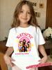Y2K Daily Casual KATSEYE Music Children TeeCute Street Short Sleeve TopSummer Trend Outfit for Boys and Girls Young Kids