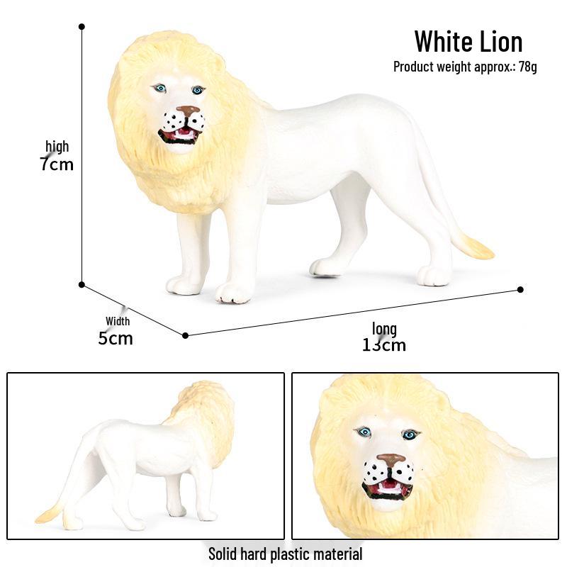 Children s Wild Animal Lion Model - Desktop Decoration Ornament