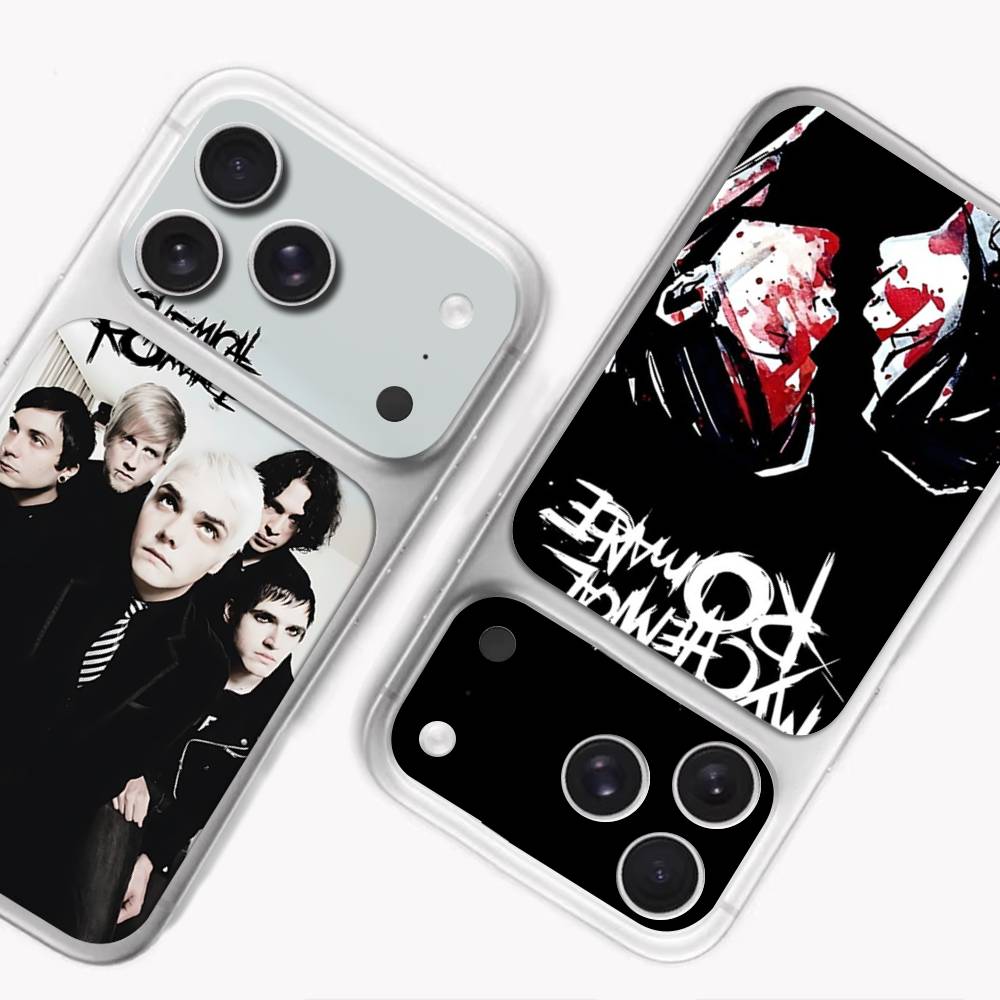 My Chemical Romance Rock Band Modern Style Back Decal Sticker Protective Wrap Skin For IPhone 17 Pro 17 Pro Max