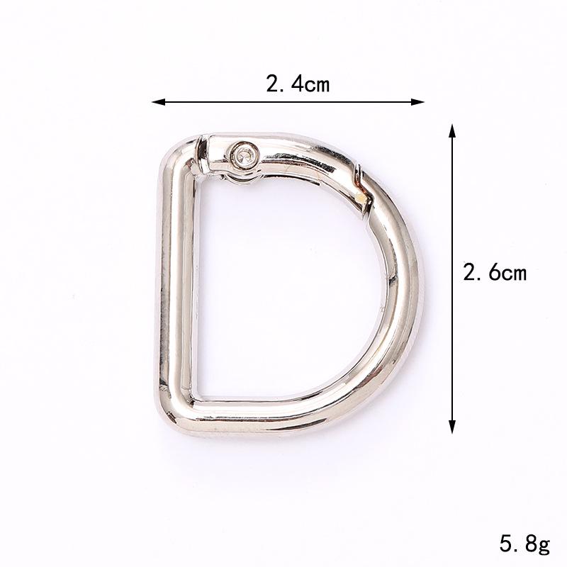 Yi Lian Schmuck Zinklegierung Herzplatte Schlüsselanhänger mit Karabinerverschluss