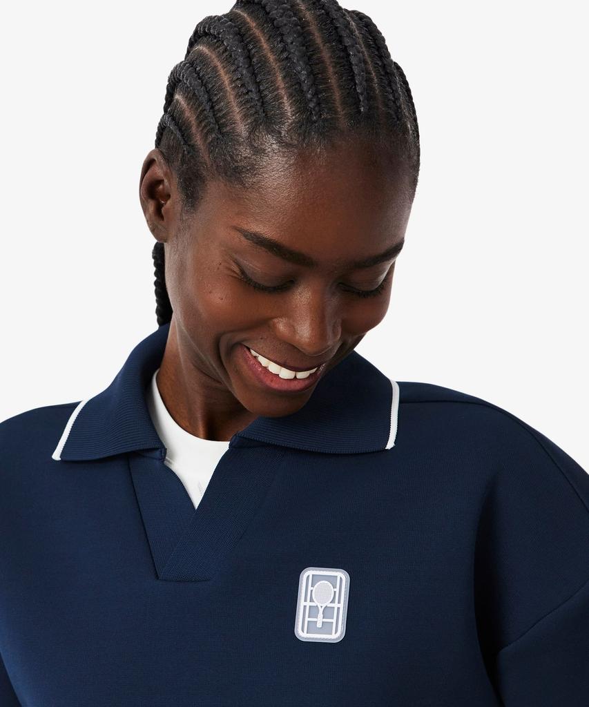 LACOSTE Women'S Tennis Heritage Sweatshirt Sf0224-56G 166