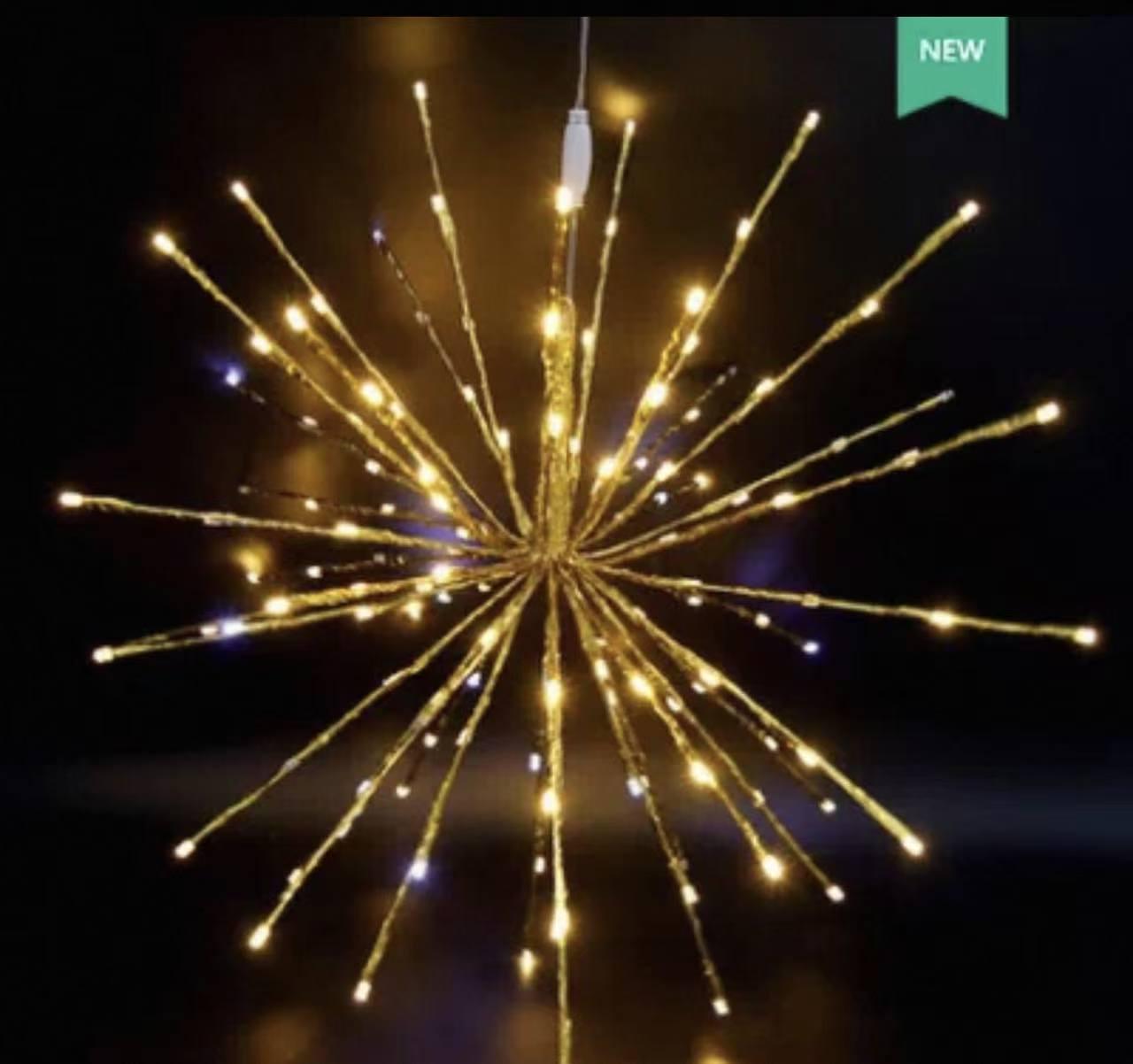 

Waterproof LED Firework Ball Lights for Outdoor Tree Decoration - Perfect for Festivals and Events Outdoor Waterproof