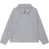 SAUCONY Running Training Series Solid Color Comfortable Zip Long Sleeve Jacket Unisex Jackets Light-Mineral-Gray SC1240101A-GR83