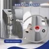 A84E-Bidet Toilet Seat Attachment Ultra-Thin Non-Electric Self-Cleaning Dual Nozzles Wash Cold Water