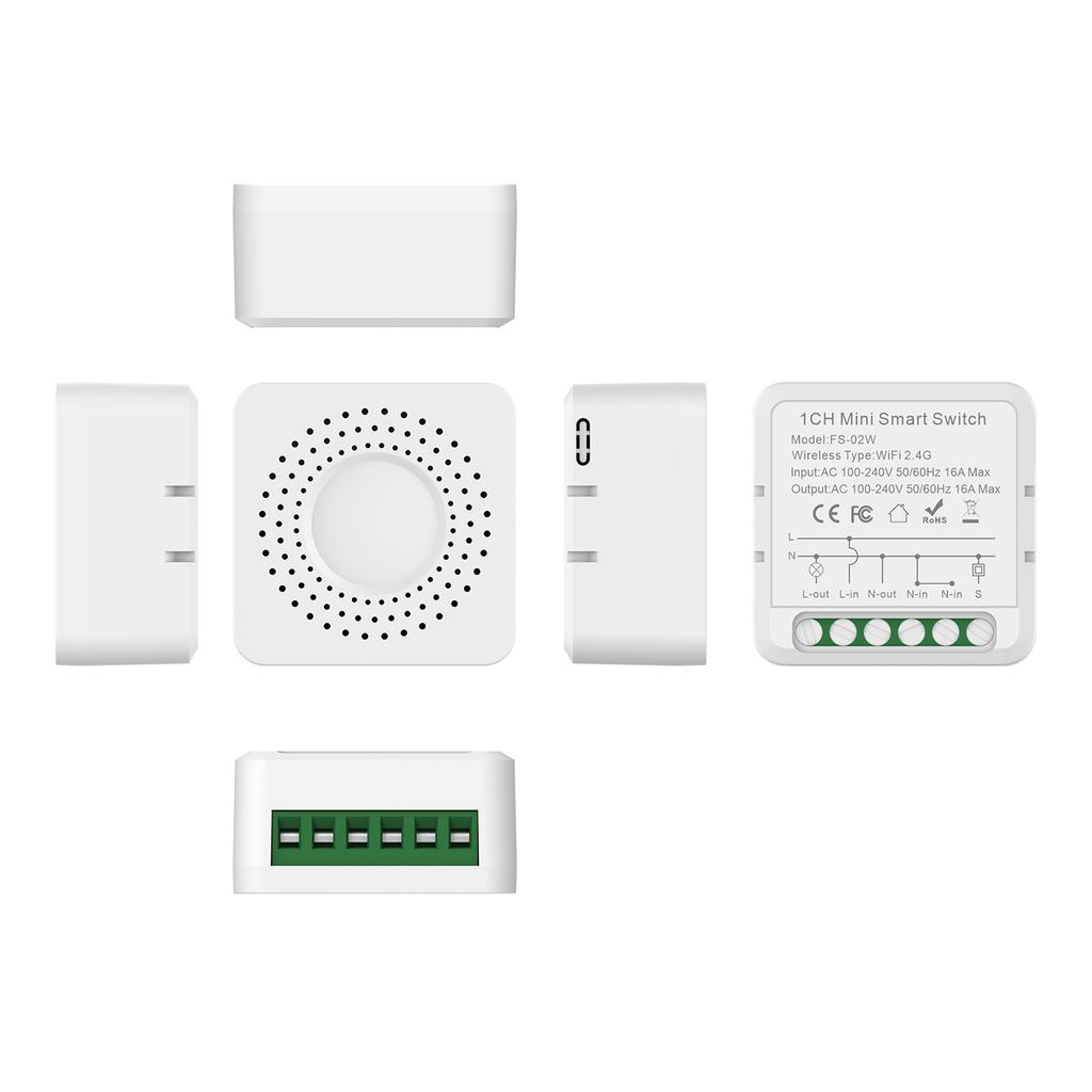 1ch 2ch 3ch 4ch Smart Life Tuya Wi-Fi Zigbee 3ways Mini Smart Switch Module DIY Voice Control Home Light Controller