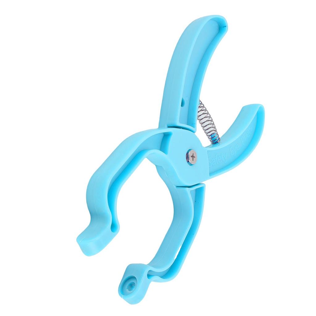 Safety Eye Tool Clamp for Crocheting Auxiliary Stuffed Animals Doll Making Supplies Blue