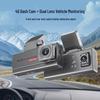 4G Dual Lens Dash Cam with Radar Sensing, GPS, and Remote Monitoring