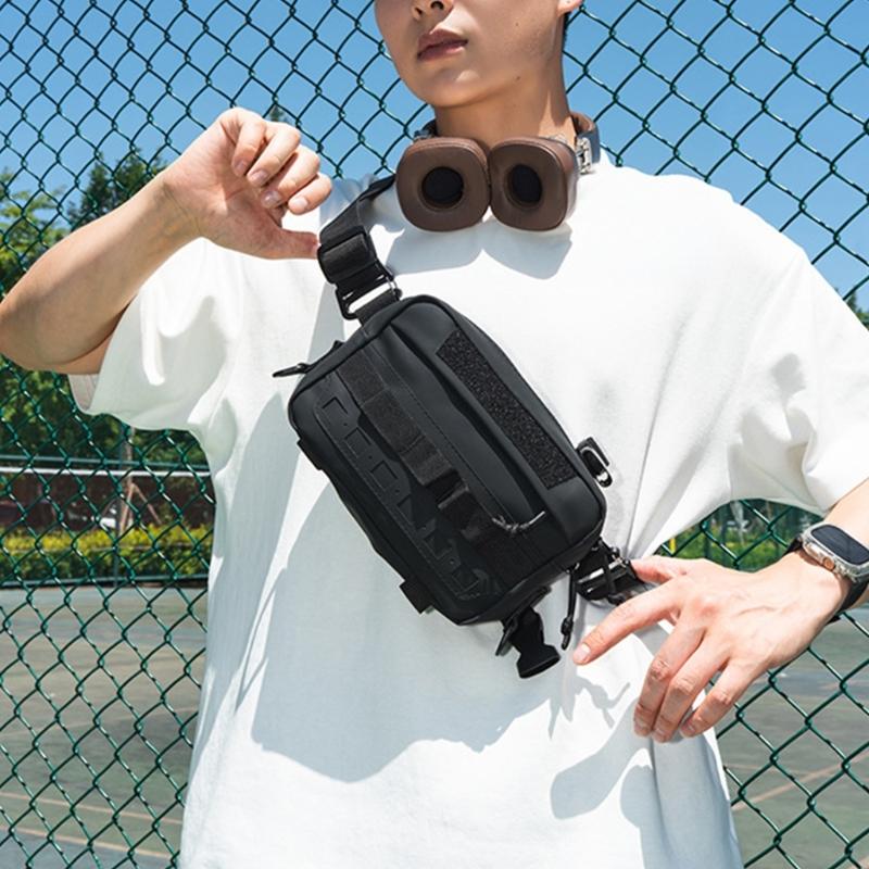 Tacticals Chest Rig Bag Molles Chest Pouch Utility Recon Kit Bag Tacticals Chest Pack Bag Chest Rigs Vest for Workouts