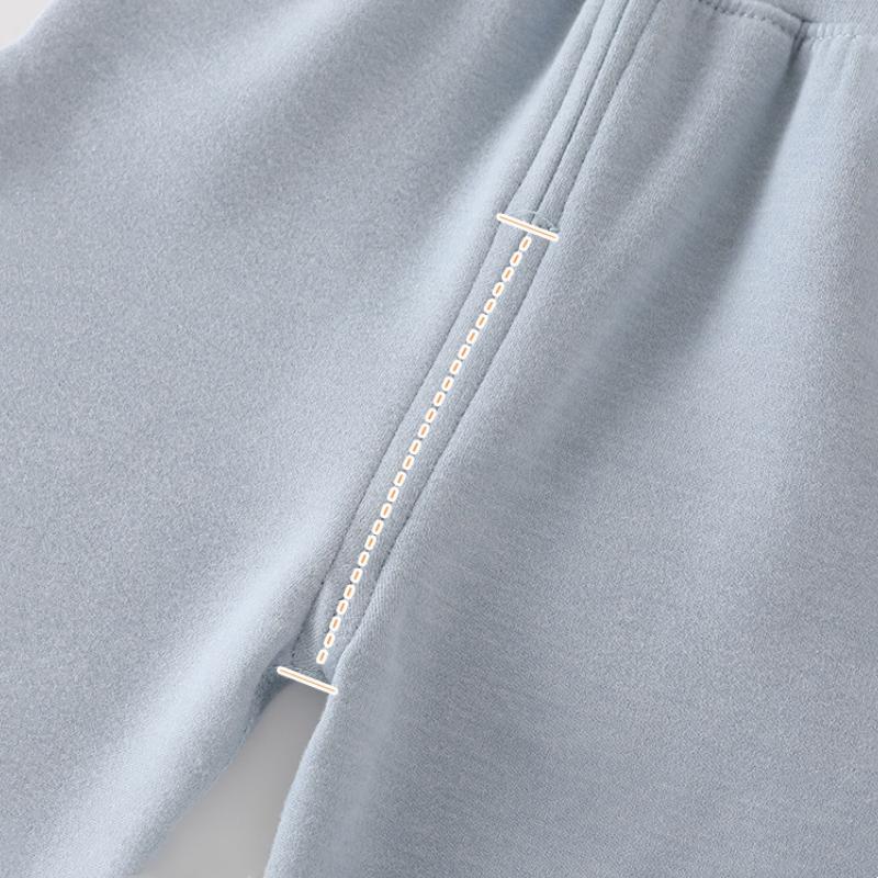 2pcs/set Autumn Winter Thermal Underwear Suit Baby Clothing Sets Boys Girls Pajama Sets Baby Warm Sleepwear Candy Colors Kids Clothes