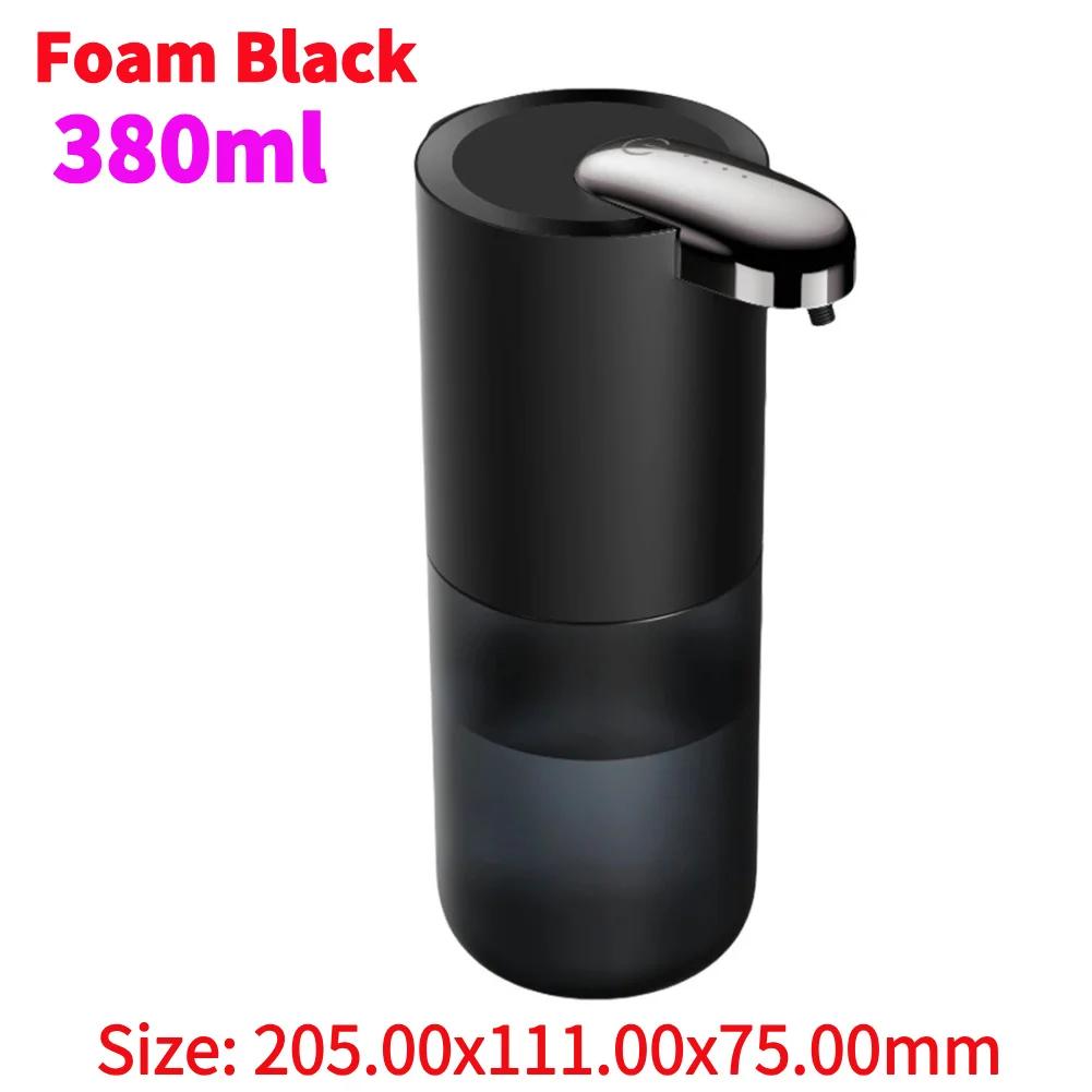 400ml Automatic Soap Dispensers USB Charging Smart Washing Hand Machine Infrared Sensor 4 Levels Adjustable for Bathroom Kitchen