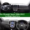 For Hyundai Santa Fe II CM 2006-2012 Dashmat Dashboard Cover Trument Panel Sunscreen Pad Dash Mat Anti-Dirt Proof Ornaments