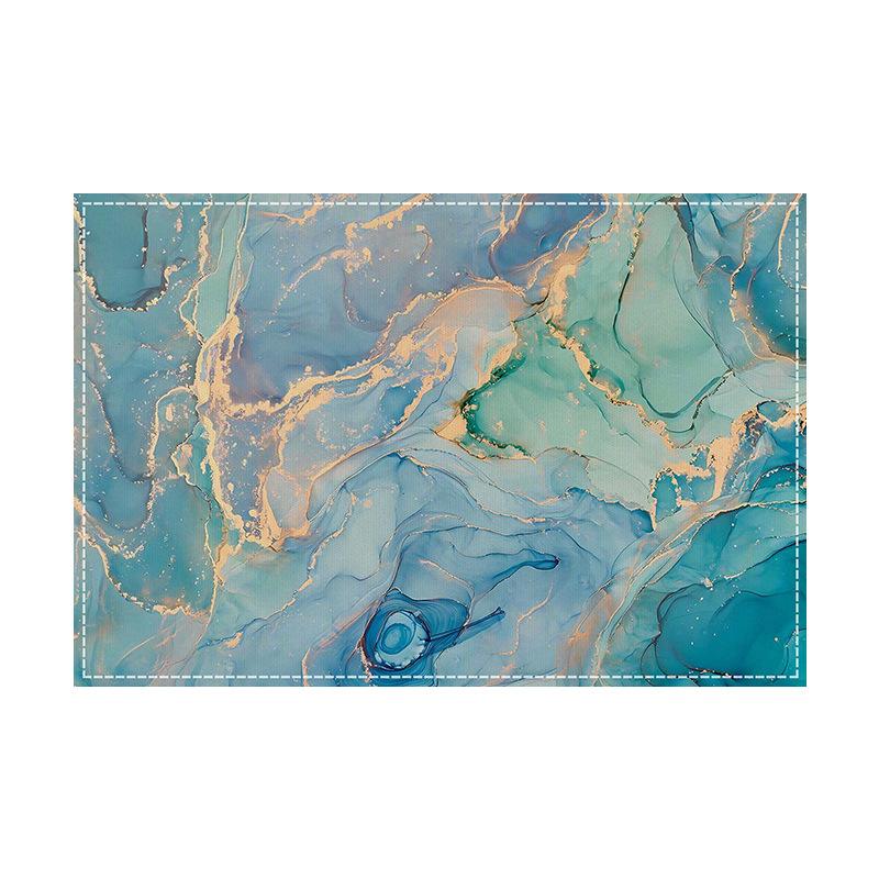 

4/6/8Pcs Marble Pattern Printing Placemats 30*45CM Linen Seasonal Spring Table Mats for Party Kitchen Wedding Dining Decoration 4Pcs-30X45cm(12X18in