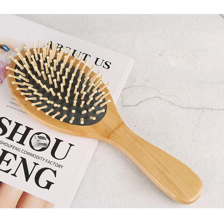 

Hemu Подушка Распутывающая Расческа для Волос - Без Узелков Подушка Безопасности и Массажная Меридианная Расческа для Женской Пышной Укладки