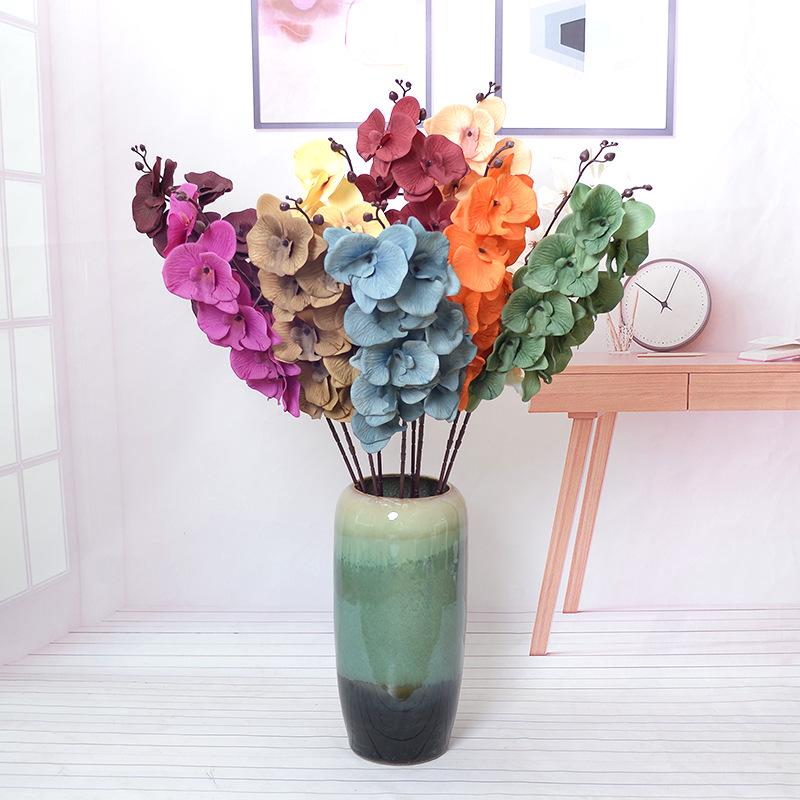 9-Head Phalaenopsis Orchid for Home, Project Landscaping, or Wedding Decoration