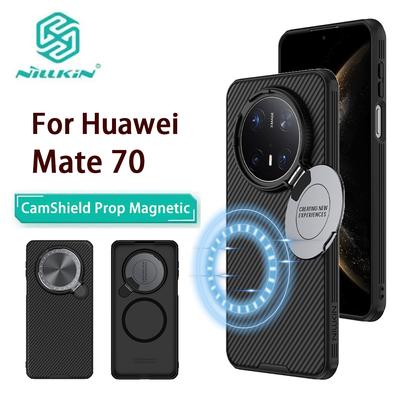 For Huawei Mate 70 Phone Case Nillkin CamShield Prop Magnetic Hard PC+TPU Shell Shockproof Back Cover