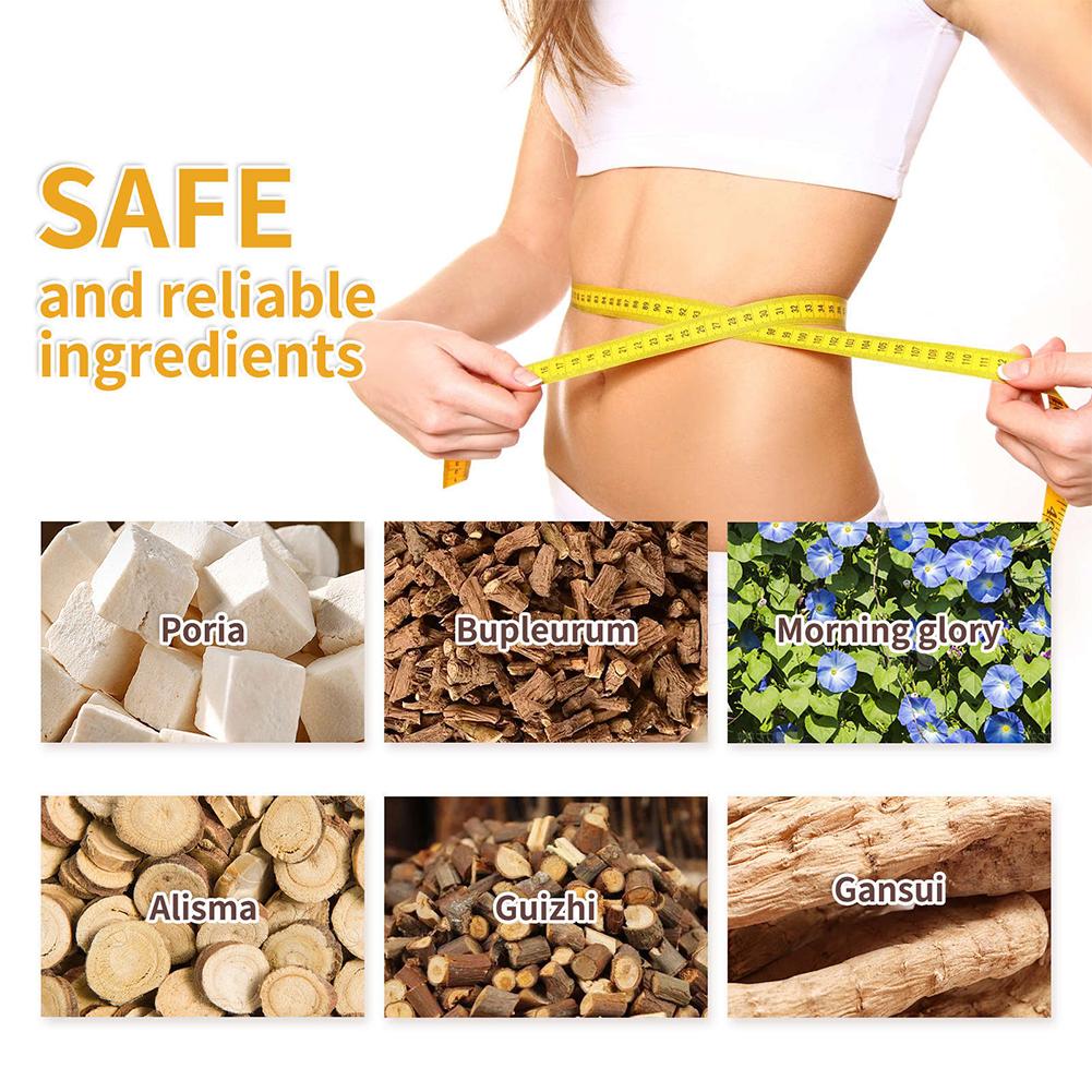 30Pcs Bee Venom Patches Fast Burning Fat Honeybee Venom Drainage Patches Improve Stomach Lose Weight Detox Sticker for Women Men