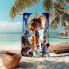 1pc Adventure Moonlit Sky Microfiber Beach Towels Quick Dry Towel Sand Beach Towels Pool for Travel Swim Pool. S07210112