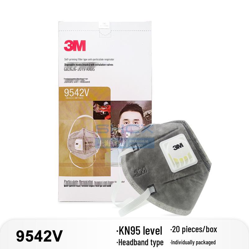 3M Activated Carbon Anti-Odor Dust & Smog Respirator Mask for Paint and Formaldehyde Protection.