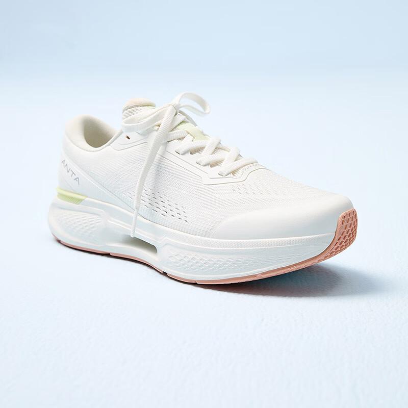 New Anta Shenxing 11 Cushioned Slip Resistant Low Top Training Shoes Women's White 122527718-3