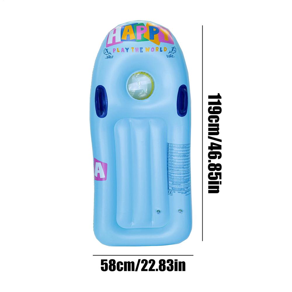 Надувная доска для бодибординга с ручками Водный гамак Детский надувной поплавок Круги для плавания Бассейн Ванна Водные игры