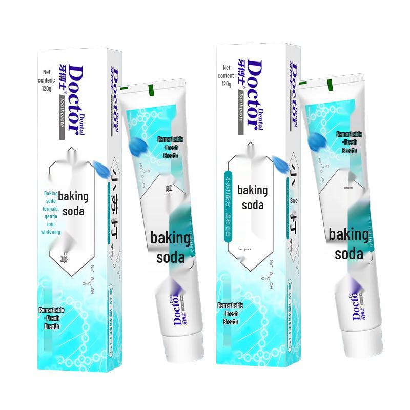 Yaboshi Double Fresh Baking Soda Toothpaste Twin Pack