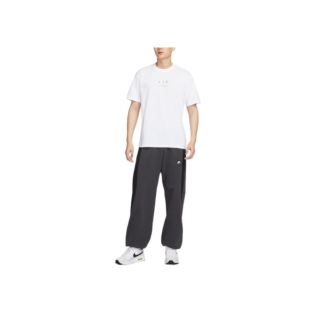 Nike Air Crew Neck Sports Casual Short Sleeve T-Shirt Men Tops White HJ0581100