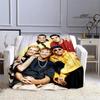 BSB band backstreet boys printed blankets Flannel Warm blanket Soft Cozy Blanket Travel Blankets bed linings Birthday Gift