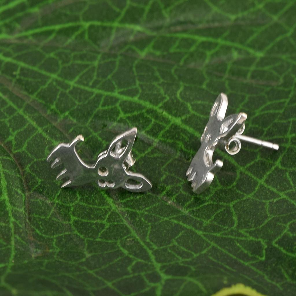 Chihuahua Dog Earrings - 925 Sterling Silver