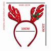 Christmas Headband Decoration For Kids Adult Cute Santa Elk Xmax Hair Accessories Costume Prop Christmas Decoration 2024 Navidad