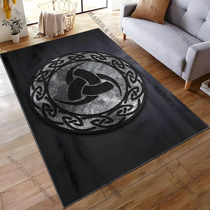 Celtic knot symbol spirituality carpet Yoga living room room decor children's crawling mat doormat area rug games mat