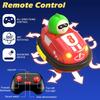 Remote Control Bumper Cars Set of 2, RC Ejecting Bumper Car with Light & Sound, RC Battle Race Vehicles Toddlers Toys, Christmas Birthday Gifts for