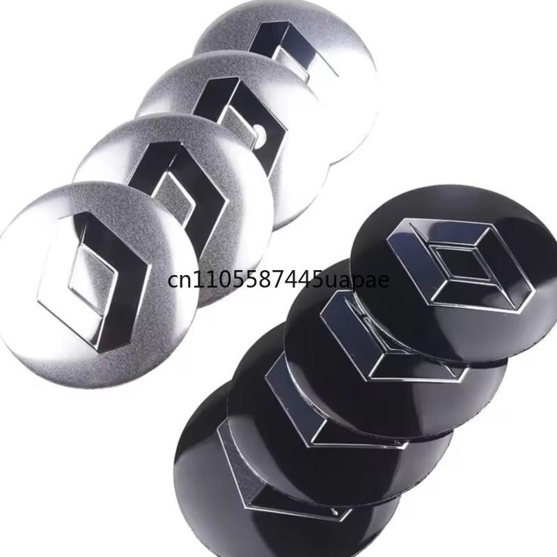 2026 Heiß Für Renault Radkappen Für Renault Megane 2 3 4 Twingo Clio Talisman 4 Stück 56mm Auto Radnabendeckel Emblem Aufkleber E