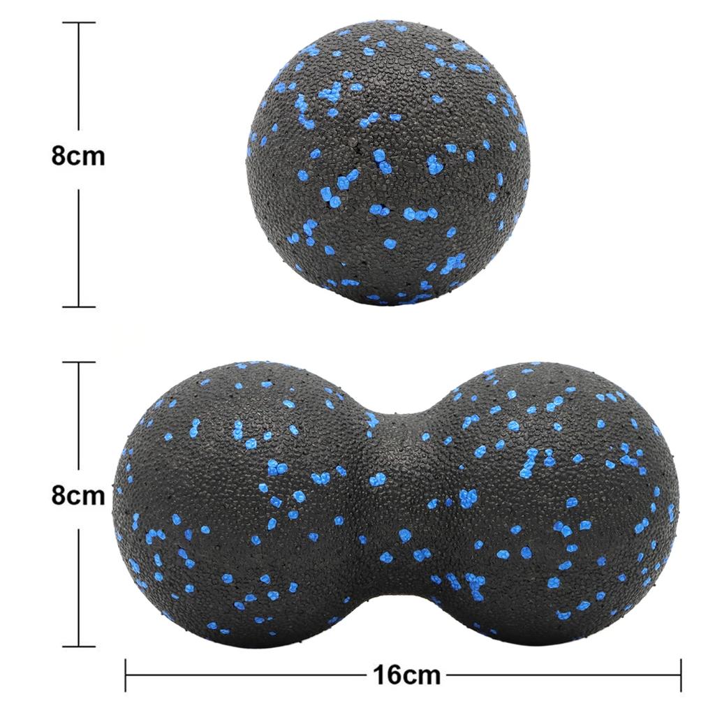 Massage Roller Double Massage Ball Lacrosse Ball EPP High Intensity for Muscle Recovery Release Trigger Point Therapy