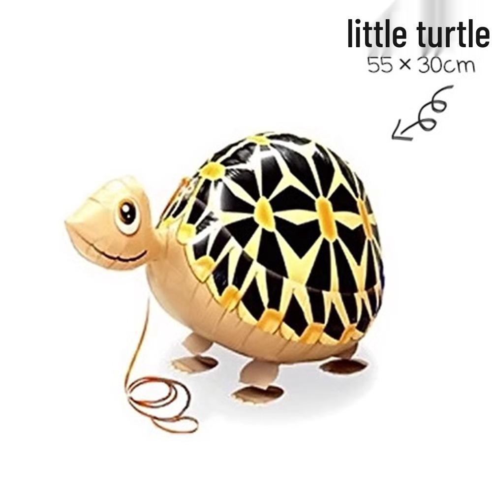 Cartoon Animal Walking Balloons: Duck & Pig for Birthday Decorations or Night Market Promotions