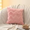 Plush Throw Pillow Covers For Sofa Square Cushion Cover Bed Living Room Plush Sleep Pillow Case Cotton Home Decor