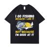 Buy A Unisex Eat Fish He Day Teach Fish Unisex To A Lifetime Funny Meme T Shirt Unisex Casual Cotton Tshirt Unisex Cotton Oversized Tees