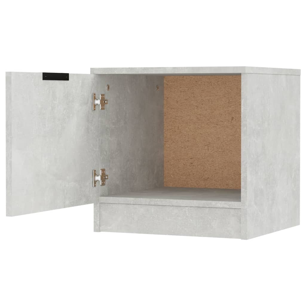 Nightstands 2 Pcs Concrete Grey 40 X 39 X 40 Cm