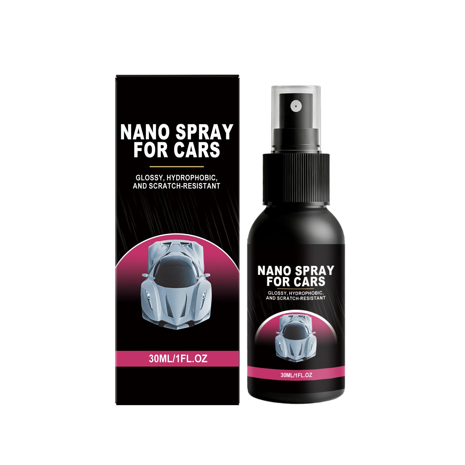 Car Coating Agent Hydrophobic Spray Paint Protector Gloss Finish Auto Maintenance Water Repellent Quick Detailer Kit Nano Coat