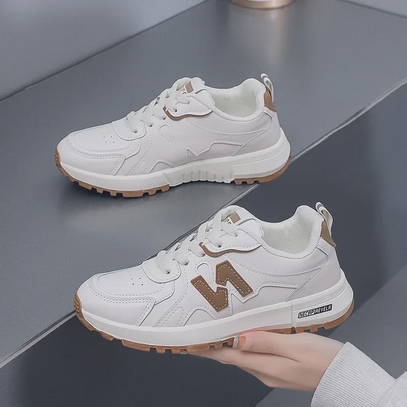 2025 Spring Women's Forrest Gump Lightweight Running Shoes: Breathable, All-Match, Height-Enhancing Sneakers 5165