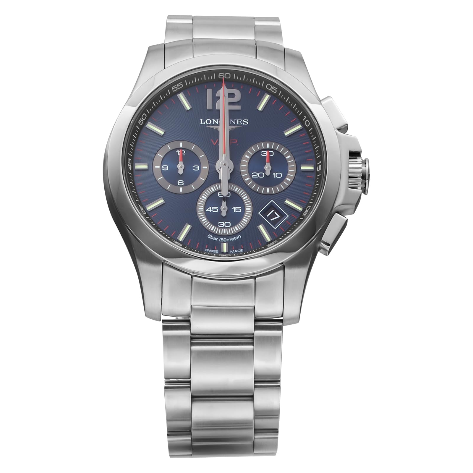 

Casual watch Conquest P Silver [Longines] V. H. L3.717.4.96.6 Men s [item]