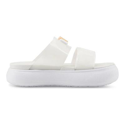 Suede Mayu Pop Sandal White Fizzy Melon Women Sneakers Nimbus-Cloud 384433-02