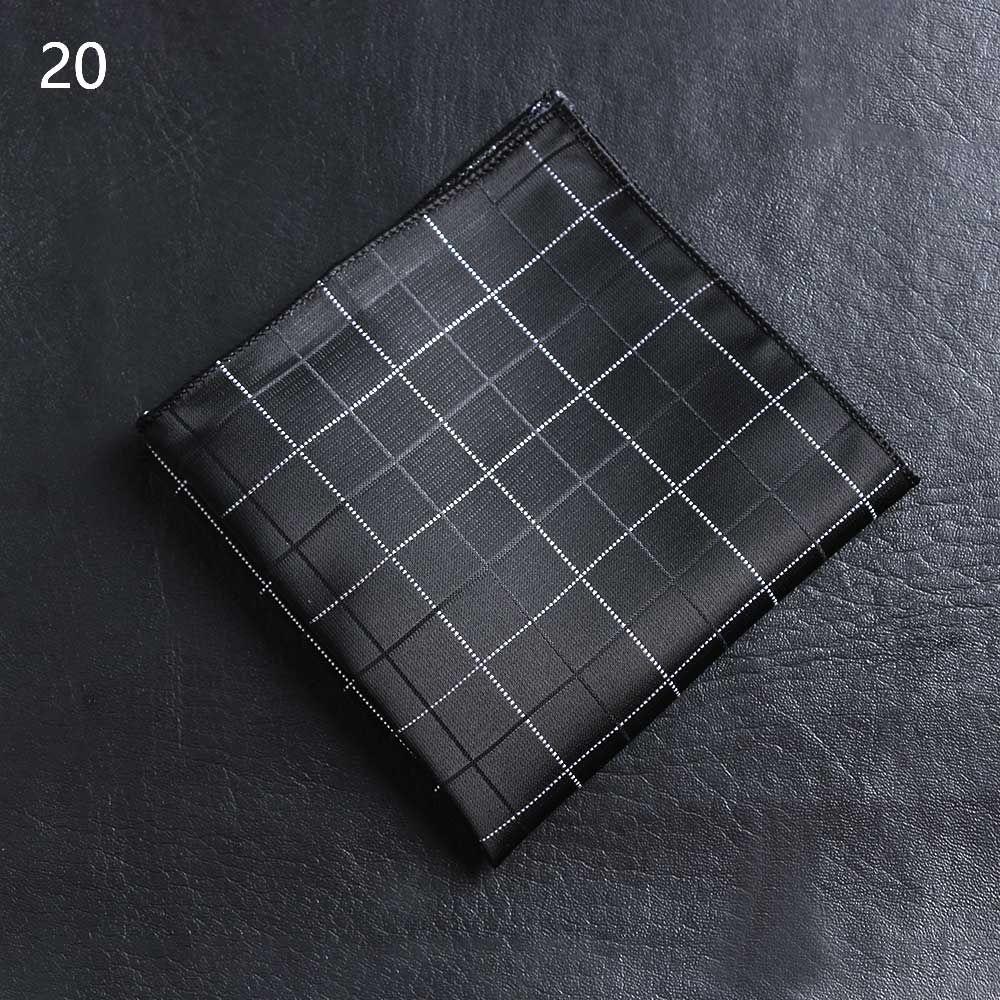 Fashion Paisley Pocket square embroidery Hankies Chest Towel Men handkerchief