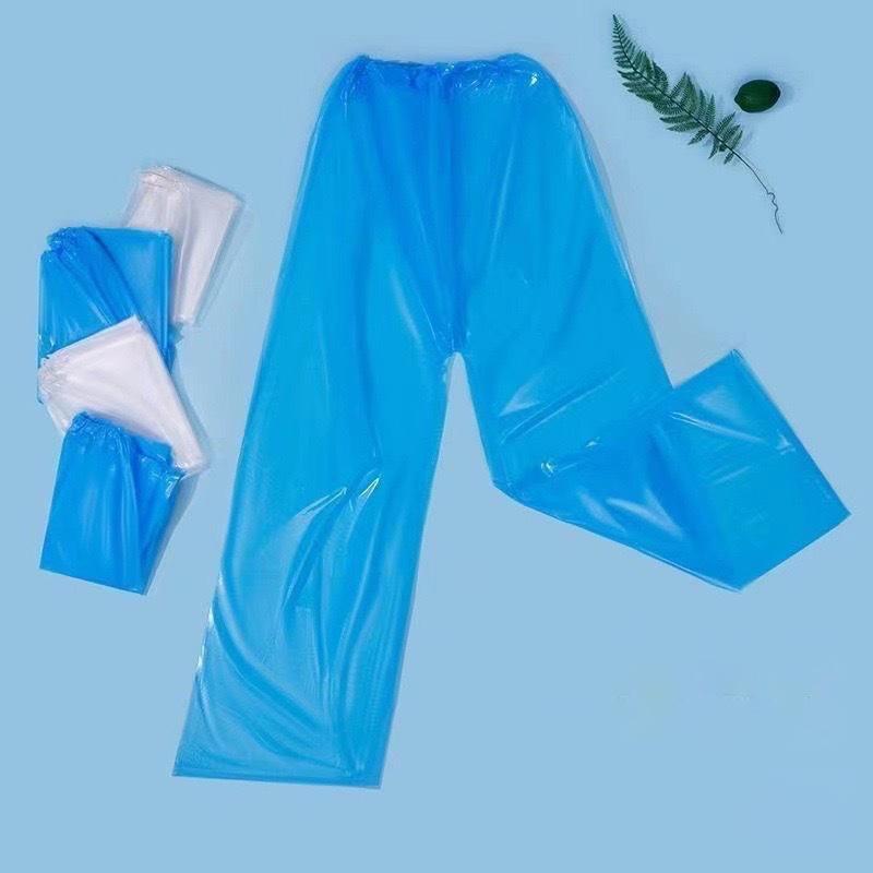 1PC Pack Foot Outdoor Travel Waterproof Rainpants Disposable Supplies Rain Pants Clear Raincoat