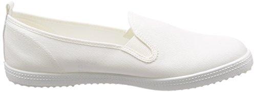 Asahi Indoor and Outdoor Shoes for Nursery Teachers, L01K, White, Size 22.5 Cm, 2E